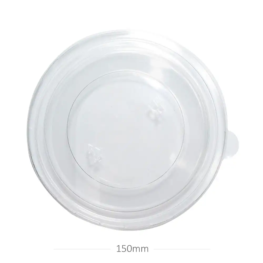 Plastic round containers 115mm 350ml 12oz clear